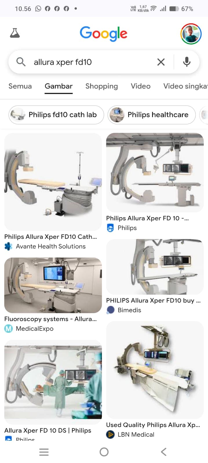 X Ray Pembuluh Darah Set | Allura Xper FD10